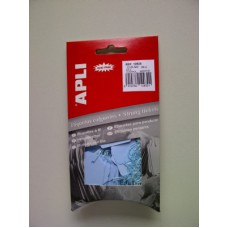 Hangetiket met koord blauw 22x35mm Td35252235blauw
